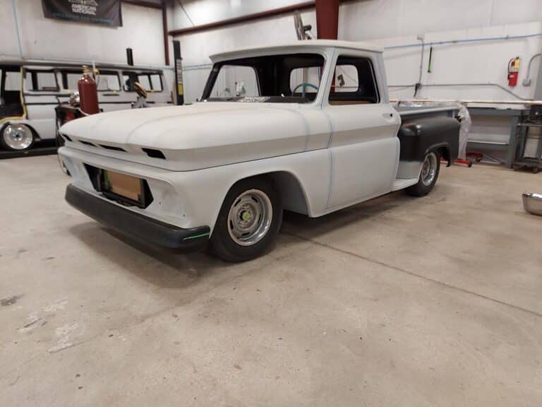 Custom Supercharged 1966 C10 Chevy Stepside Truck Shorty Restomod Build
