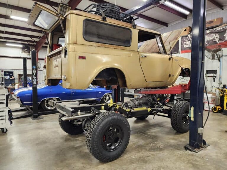 Custom 1970 International Scout Restomod with LS and Roadster Shop RS4 Chassis