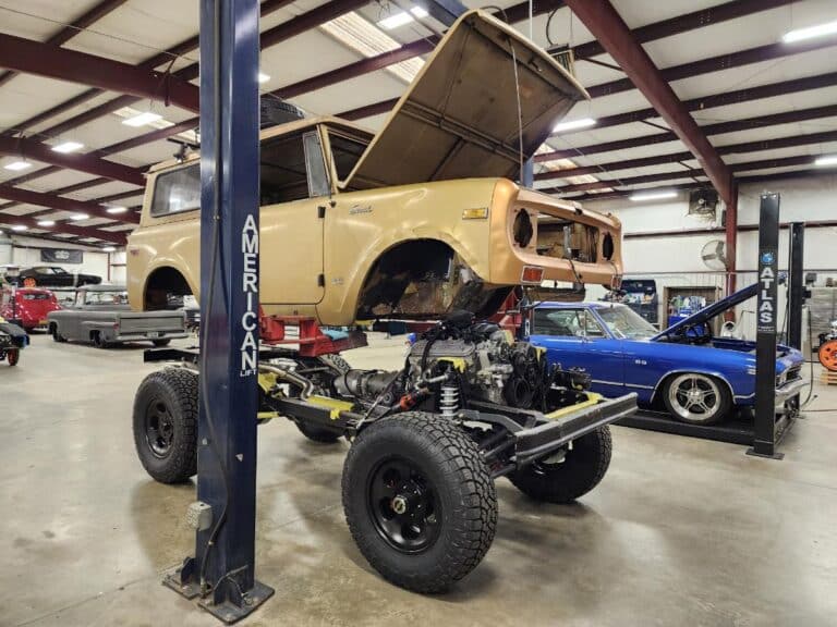 Custom 1970 International Scout Restomod with LS and Roadster Shop RS4 Chassis