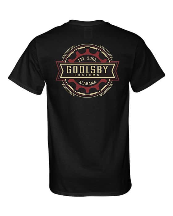 Goolsby Customs Merchandise Gear T-Shirt Design