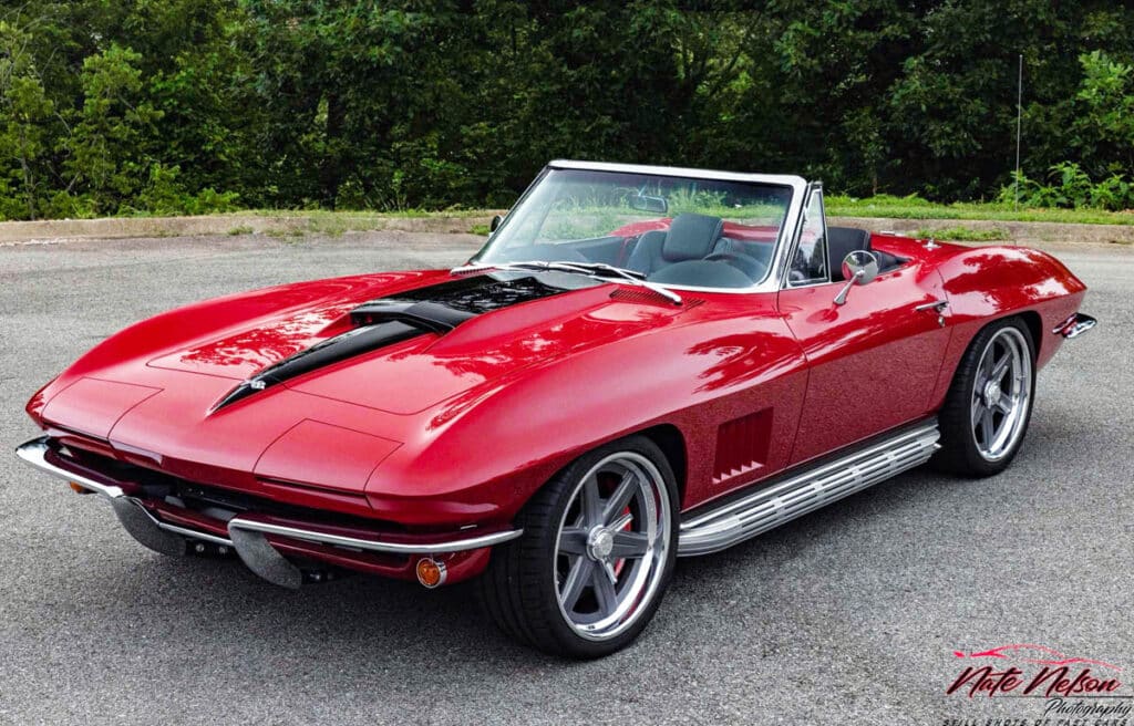 Custom classic 1967 Convertible Corvette LT4 Supercharged pro touring restomod Build