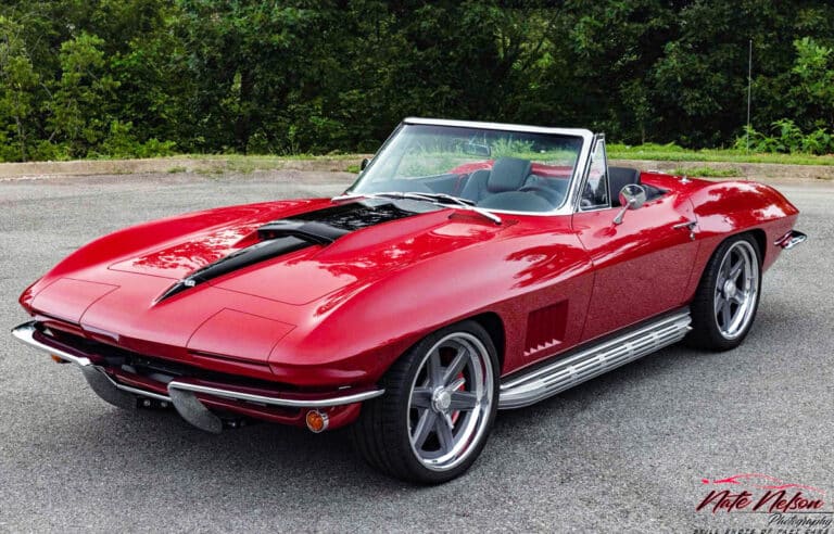 Custom classic 1967 Convertible Corvette LT4 Supercharged pro touring restomod Build